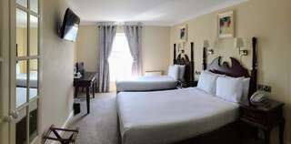 Отель Shamrock Inn Hotel Лехинч Двухместный номер с 2 отдельными кроватями-1